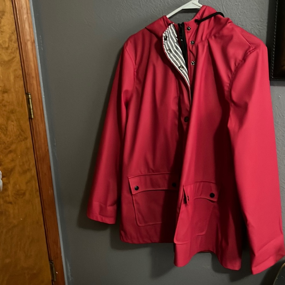 Urban republic jacket red/striped print